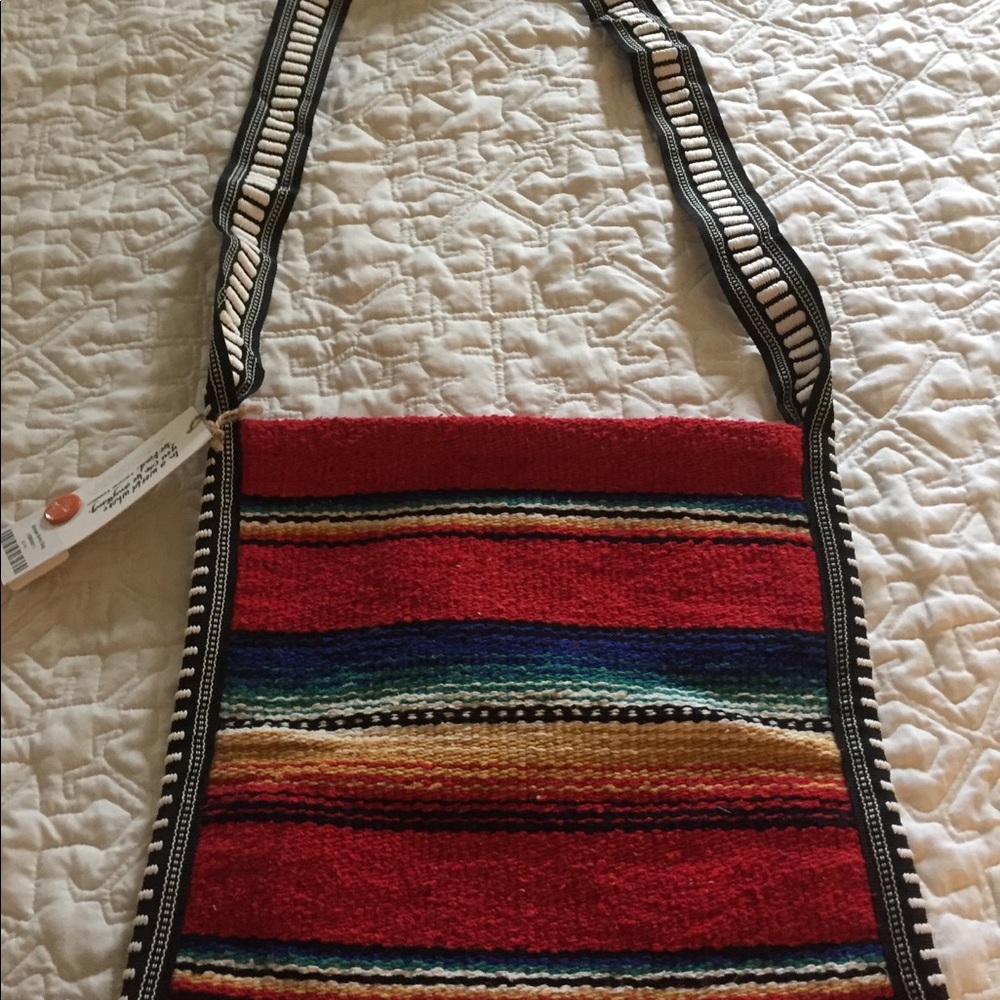 Gemini Mermaids RedSerape Boho Bag